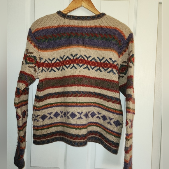 Vintage Paul Harris Designs Vintage Wool Cardigan Size XL. - Picture 2 of 9